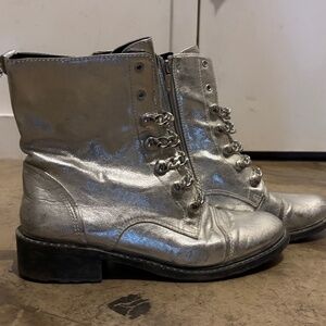 Silver Boots